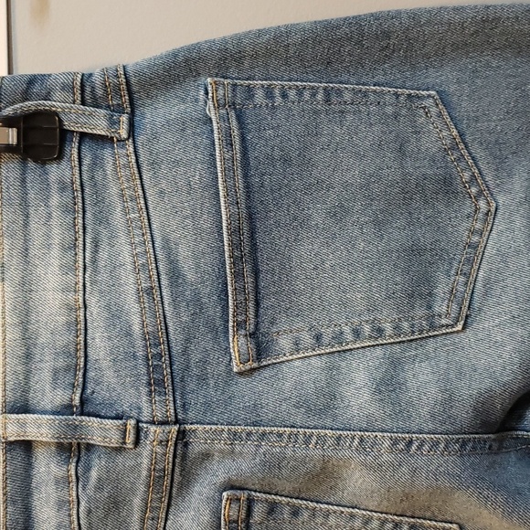 Rewash Vintage Revival High Rise Straight Ankle Jeans - Picture 3 of 8